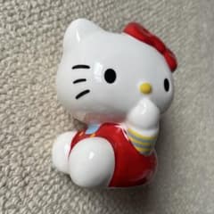 ハローキティ 貯金箱 置物 陶器 飾り レア 希少 貴重 キティちゃん