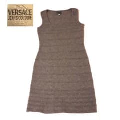 【美品】VERSACE JEANS COUTURE ニットワンピース