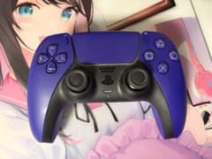 PS5純正 DualSenseギャラクティック パープル ほぼ未使用 動作確認済のサムネイル