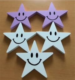 スマイル オブジェ 5点セット‼️のサムネイル