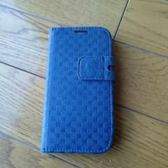GALAXY   S4の携帯カバー  ネイビーのサムネイル