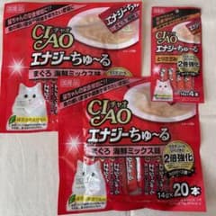 チャオ エナジーちゅーる 海鮮ミックス とりささみのサムネイル