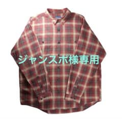 ジャンスポ様専用　パタゴニア オンブレ 赤シャドーチェックシャツ Lのサムネイル