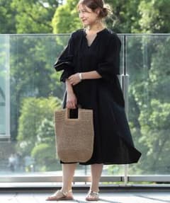 Ray BEAMS / キャンディースリーブ ギャザー ワンピースのサムネイル