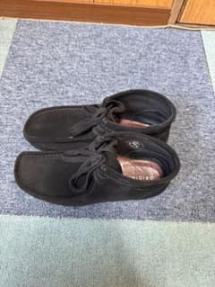 clarks クラークス　ワラビー　UK7h 24.5cm ブラックのサムネイル