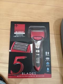 B+GEAR 5枚刃充電式シェーバーのサムネイル