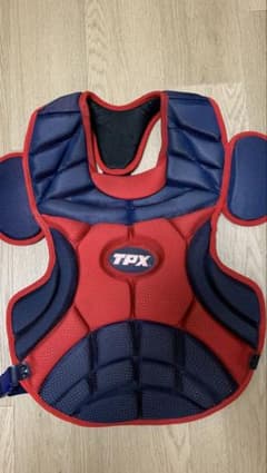 TPX キャッチャー用プロテクター 赤/紺のサムネイル