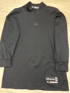 Mizuno 長袖　 アンダーシャツ ブラック 140のサムネイル