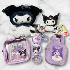 侍ジャパン クロミ サンリオ ぬいぐるみ ホーリーケープ クロミまとめ売りポーチ