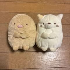 스미코구라시 돈까스 고양이 봉제인형