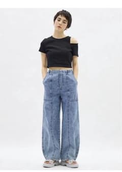 GU コクーンジョガープルオンパンツ　Sのサムネイル
