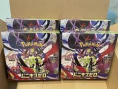 シュリンク付き／ポケモンカードゲーム ムキニスゼロ 4ボックス 新品未開封のサムネイル