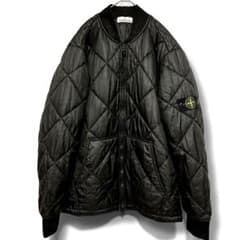 stone island/ガーメントダイキルティングボンバーjkt/2XL/黒 - メルカリ