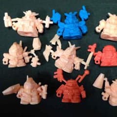 ガンダム 消しゴム ガン消し 未切りのサムネイル