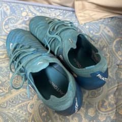 Nike Phantom soccer shoes, blue
