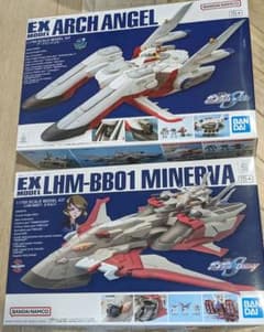 EXモデル アークエンジェル＆ミネルバセット ガンダムSEED - メルカリ