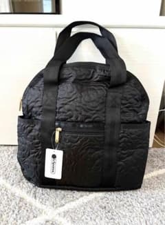 レスポートサック パフィーブロッサムズ ブラック 花柄 リュックサック