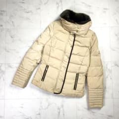 H&M 2way ボア キルティングダウンジャケット ベージュ 34*MD431