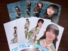 小坂菜緒 日向坂46 2026 振袖 黒ドレス 生写真 8種コンプ - メルカリ