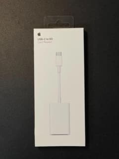 【値下げ】Apple 純正　SDカードリーダー　USB-Cのサムネイル
