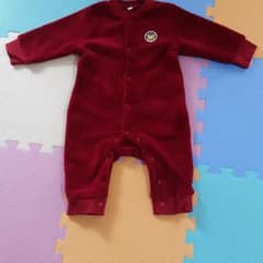 西松屋☆美品80もこもこロンパースのサムネイル