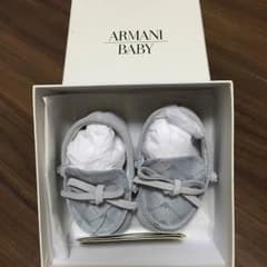☆ri様☆アルマーニ  ベビーシューズ☆未使用☆靴下もセットで☆のサムネイル