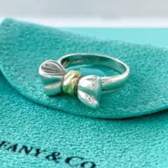 極美品⭐︎値下げ中　Tiffany & Co. ボウ　リボンリング 1711275444.jpg?1666532267