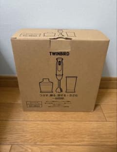 【未使用】TWINBIRD ブレンダー ミキサー ジューサー 離乳食 ベビーのサムネイル
