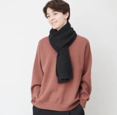 完売品 GU ソフトラムブレンドマフラーのサムネイル