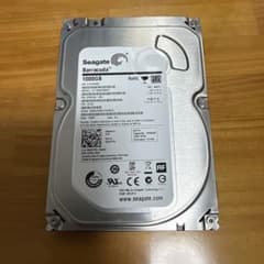 Seagate 1TB HDD 外付けケース付きのサムネイル