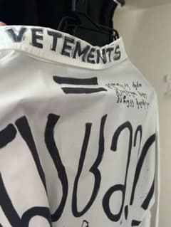 VETEMENTS GARDEROBE ETE 2019 長袖シャツ VETEMENTS GARDEROBE ETE 2019 シャツ