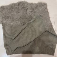 ニット 長袖 ベージュのサムネイル