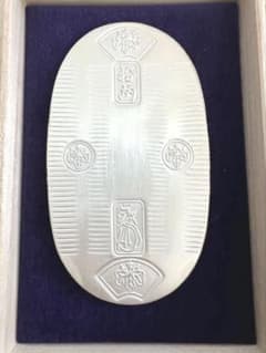 純銀小判 100g 造幣局マーク 高級桐箱入り - メルカリ