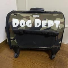 生産終了・完売品】DOGDEPT ペットカート 迷彩柄 - メルカリ