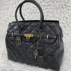 Ostrich KLEIN KAROOキルティング ハンドバッグ 南京錠 - メルカリ