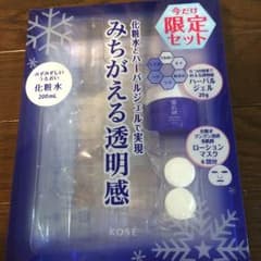 雪肌精 KOSE ハーバルジェル ローションマスクのサムネイル