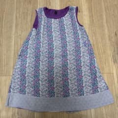 ボタニカル柄 ノースリーブワンピースのサムネイル