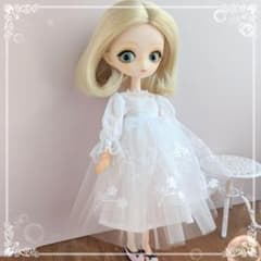 No.2[ハルモニア ブルーム アウトフィット]白のチュールスカートのワンピースのサムネイル