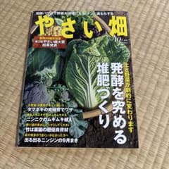 やさい畑 2022年10月秋号 堆肥づくり 家庭菜園 実用書のサムネイル