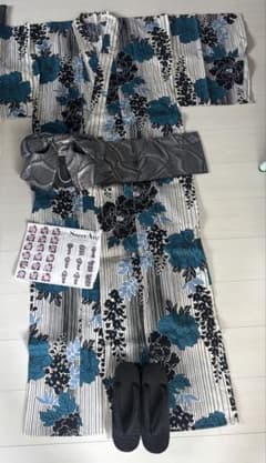 Sweet Angel 浴衣 帯 下駄 3点セットのサムネイル
