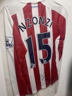 Stoke City エンゾンジ 15 ユニフォーム Warrior Stoke City エンゾンジ 15 ユニフォーム Warrior サイン入り - メルカリ