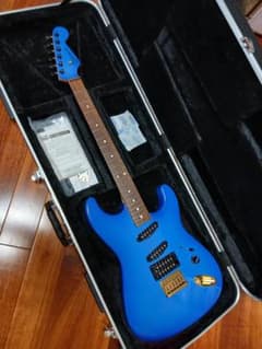 Jake E Lee Charvel Blue Burst ジェイクeリー - メルカリ