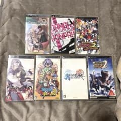pspゲームカセット PSP ゲームソフト 7本セット まとめ売り - メルカリ