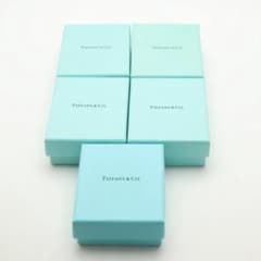ティファニー 空箱 5個セット B365 - メルカリ