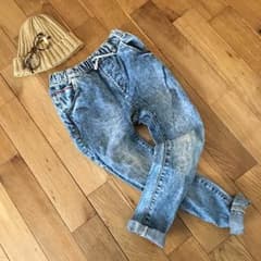 専用！！ZARA KIDS ビンテージ風 デニム 120～130のサムネイル