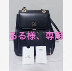 るる.さま　専用 ロビンメイ　ブラック　2way リュックバッグのサムネイル