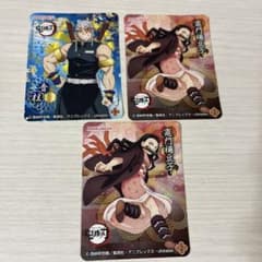 鬼滅の刃 丸美屋 ステッカー 宇髄天元 竈門禰豆子 セットのサムネイル