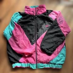 Nike ナイロンジャケット TG ブラック/ピンク/ターコイズのサムネイル
