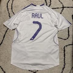 Real Madrid 07-08 ラウールゴンザレス ユニフォーム サイズM Real Madrid 07-08 ラウールゴンザレス ユニフォーム サイズM - メルカリ