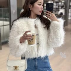 新品同様 ⭐︎ sheller 2wayスリーブファーショートコート sheller シェリエ 2wayスリーブファーショートコート